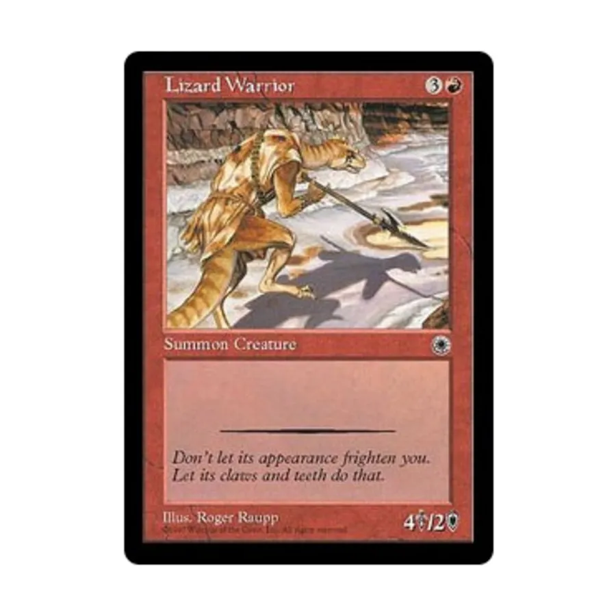 

CCG Ящерица-воин (клавиша C), MTG - Portal