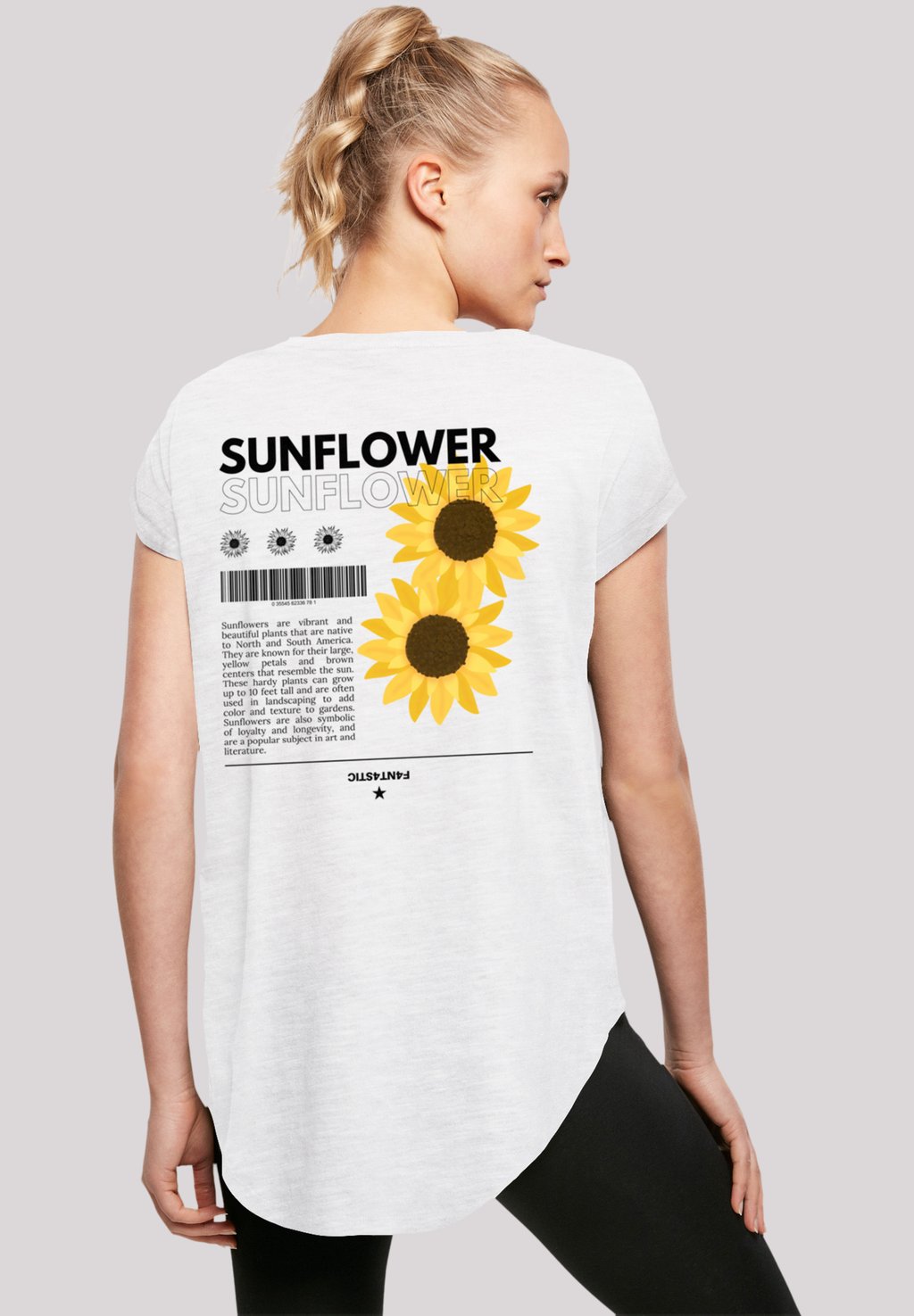 

Футболка с принтом SONNENBLUME F4NT4STIC, белый