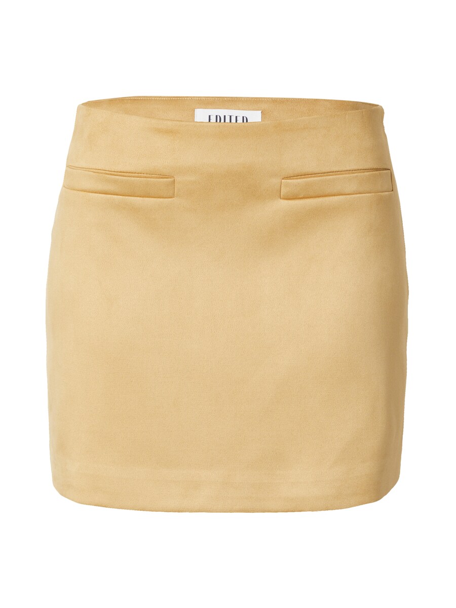 

Кожаная юбка EDITED Skirt Derya, кэмел