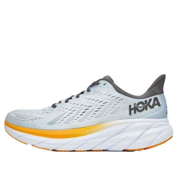 

Кроссовки clifton 8 'blue fog plein air' Hoka One One, синий