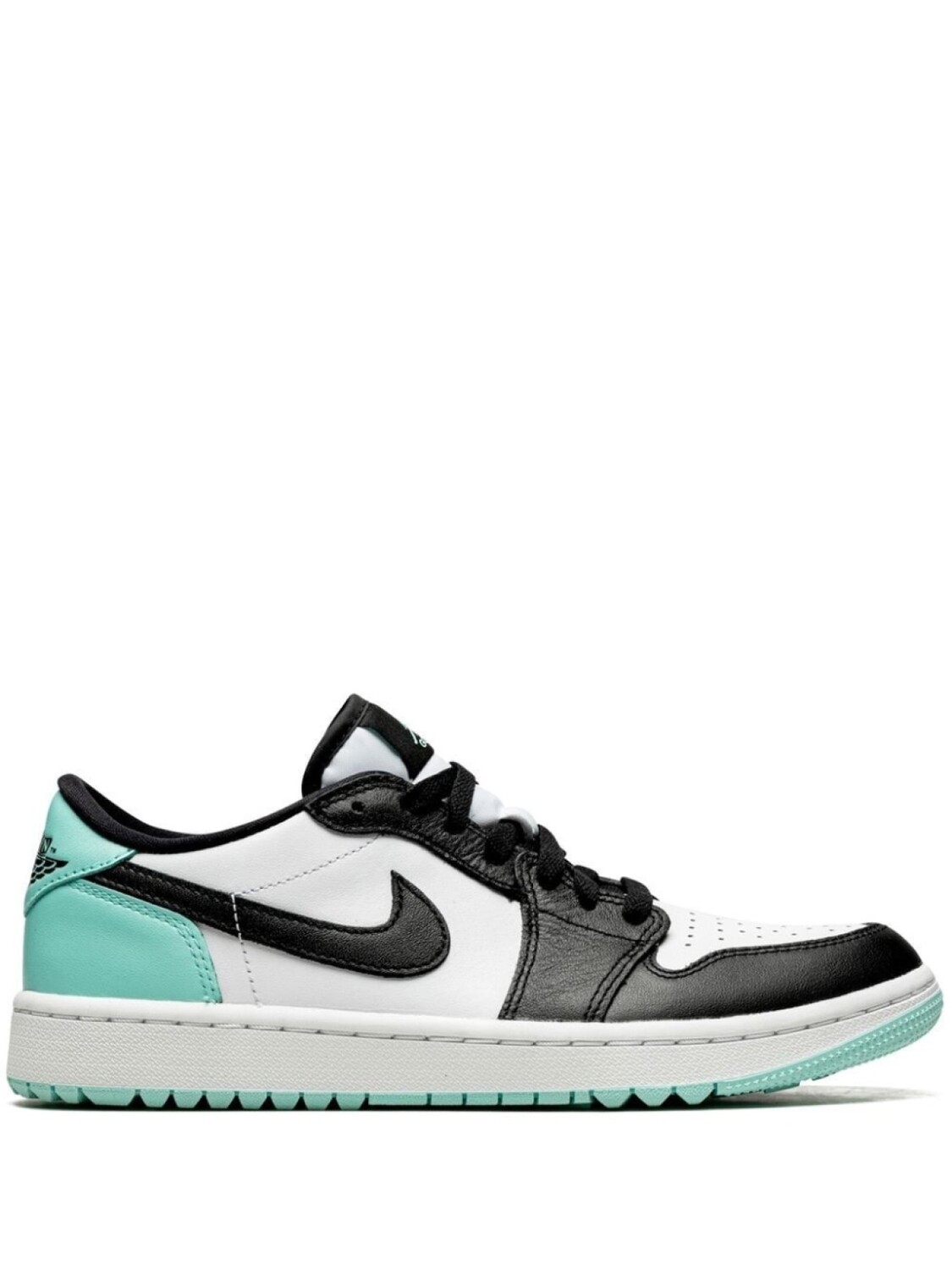 

Кроссовки Jordan Air Jordan 1 Low, зеленый/черный/белый