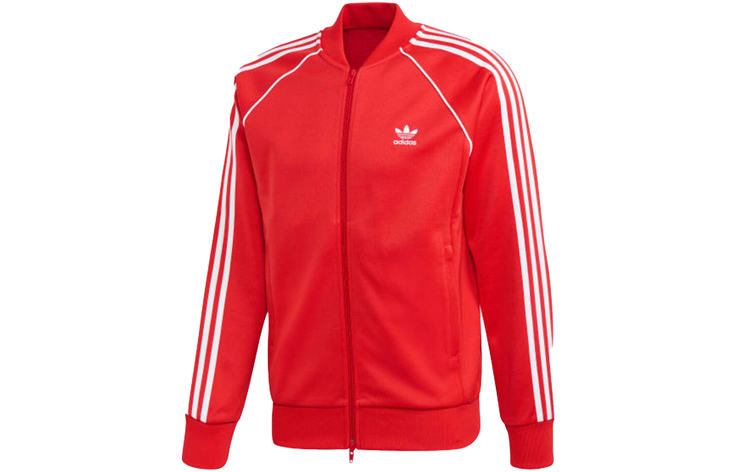 

Куртка SST мужская флуоресцентно-красная Adidas Originals, красный