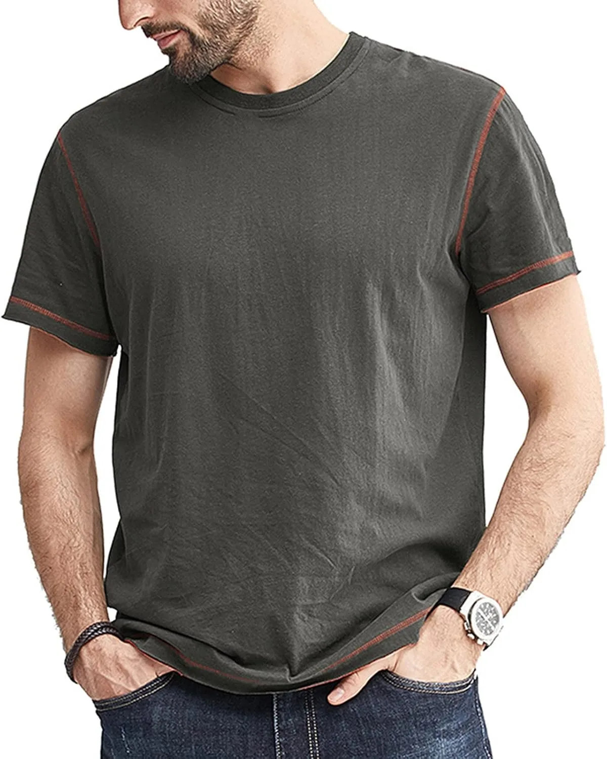 

Мужская футболка для тренировок с коротким рукавом Slimming