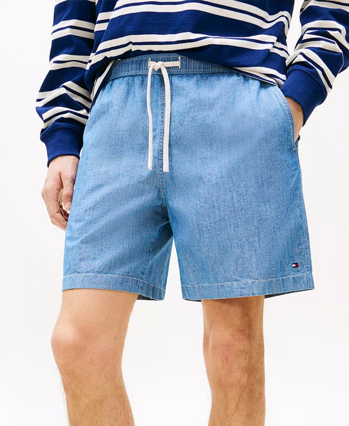 

Мужские шорты Mercer Chambray 7" Tommy Hilfiger, синий