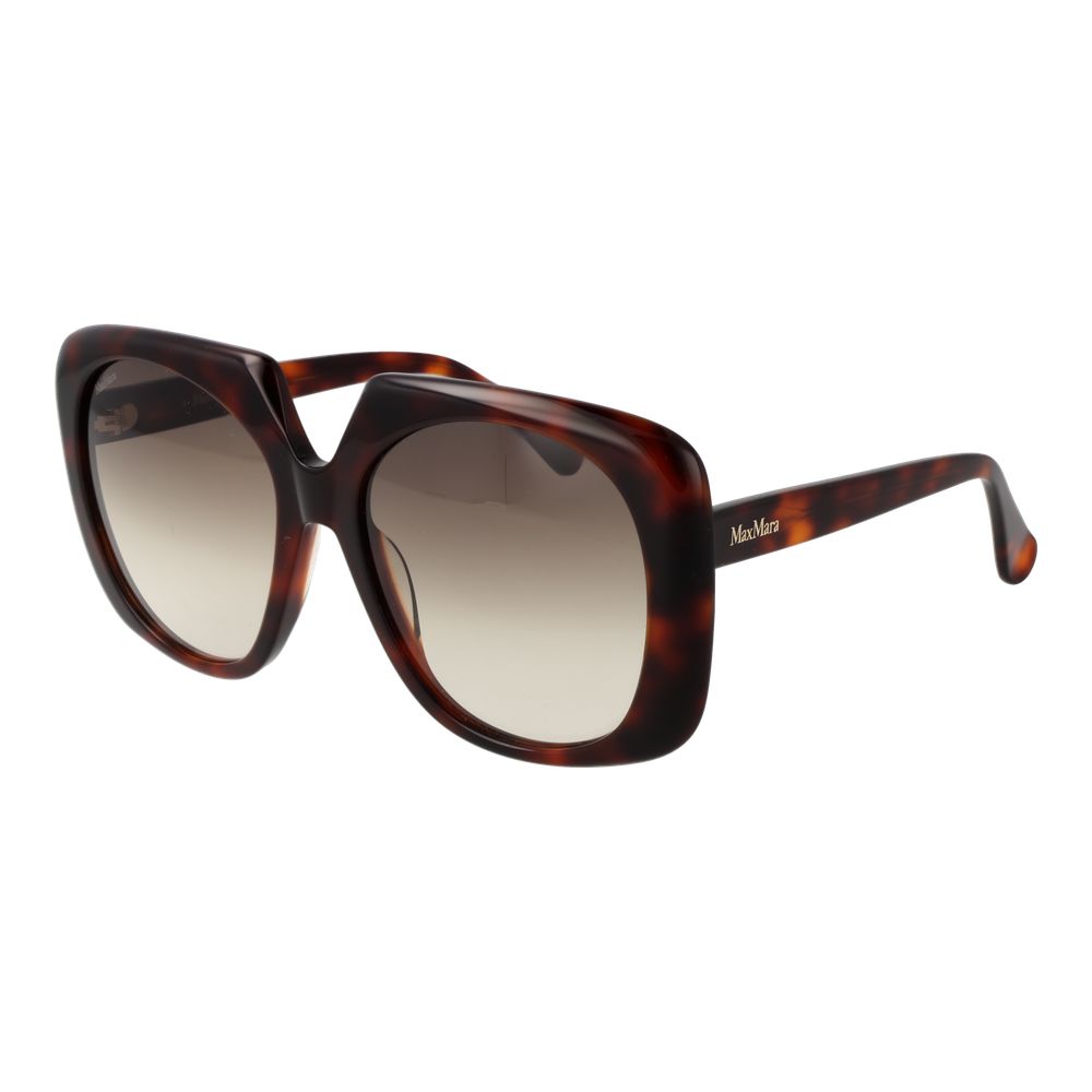 

Коричневые женские солнцезащитные очки Max Mara, Brown