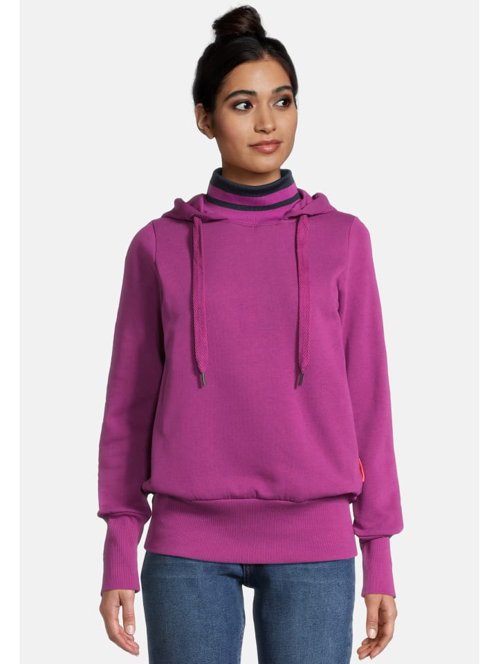 

Толстовка Salzhaut Hoodie SÄLWE, цвет Plum