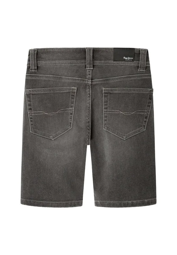 Узкие джинсовые шорты gymdigo tracker Pepe Jeans, Authentic Grey Wash — фото 2