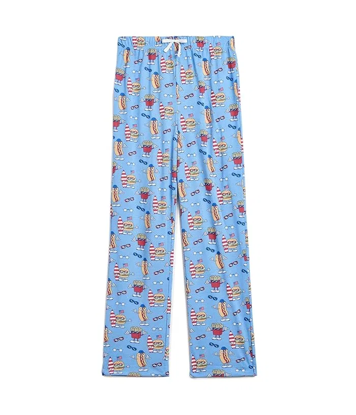 Пижамные штаны Poly Knit Sleep Pants Vineyard Vines Kids, Cookout Fun