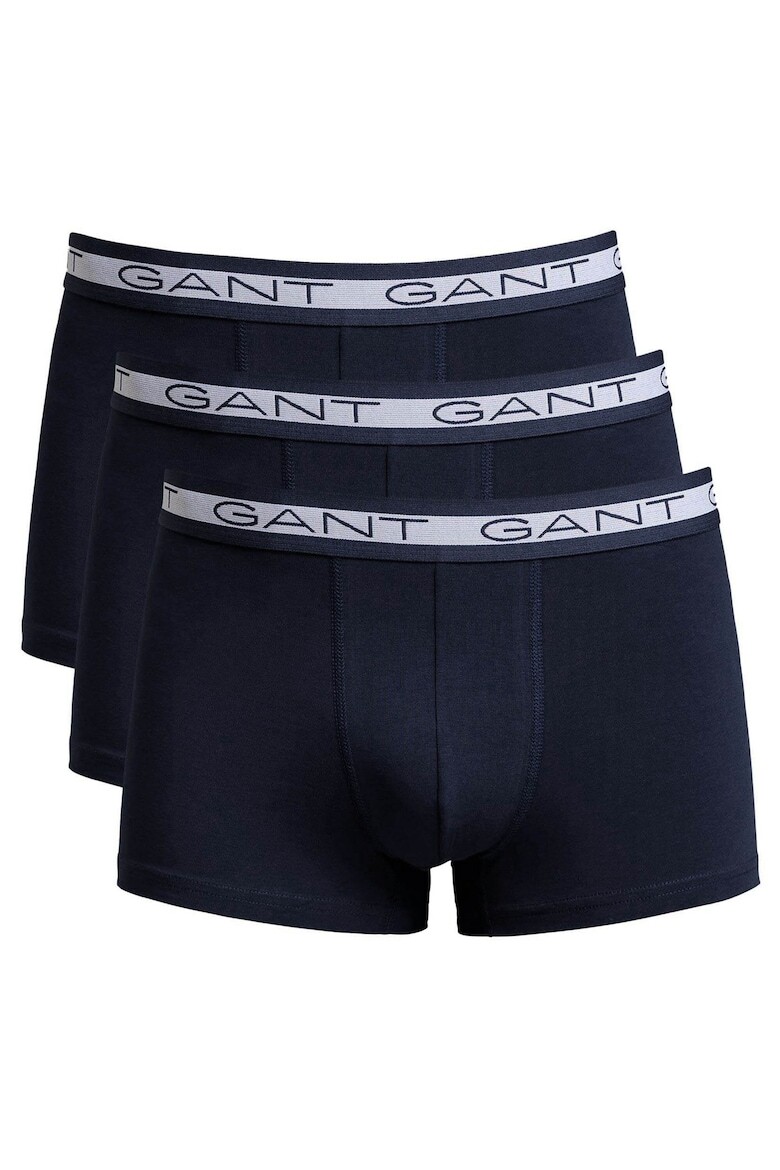 

Боксеры с логотипом, 3 пары Gant, синий