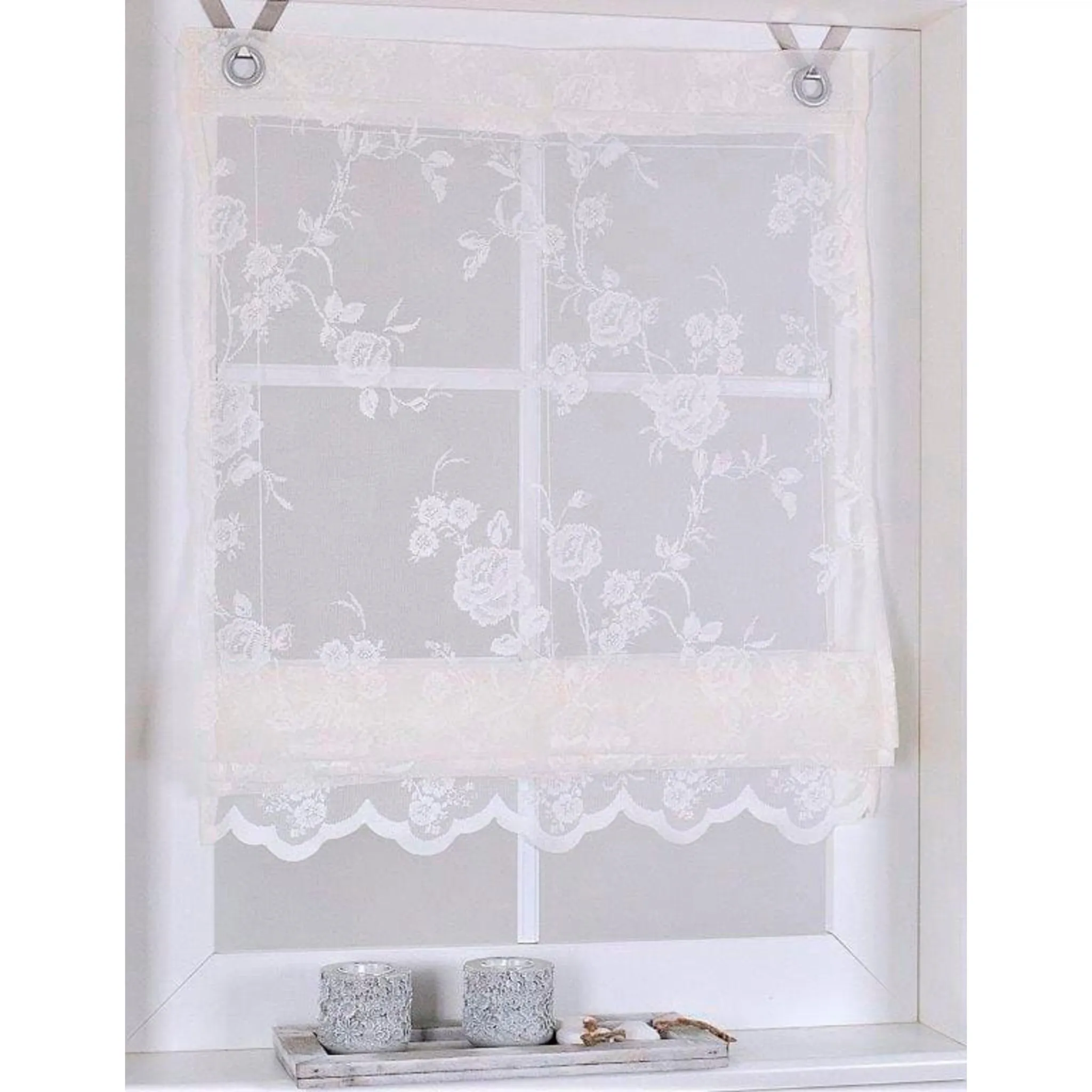 

Heine Home Римская штора с люверсами, цвет creme