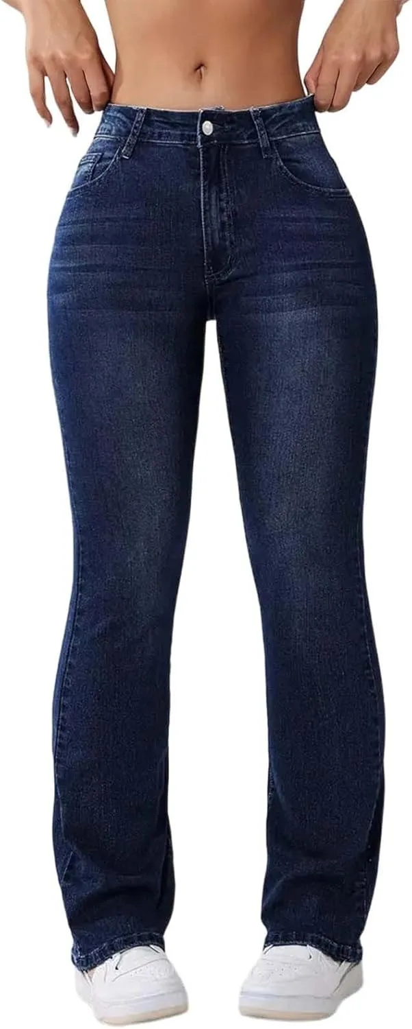 

Женские джинсы с флисовой подкладкой, утепленные, растягивающиеся Womail