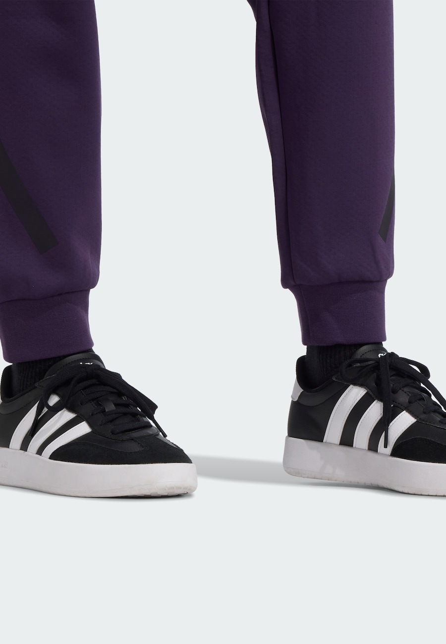 Зауженные спортивные брюки ADIDAS SPORTSWEAR Z.N.E., темно-фиолетовый — фото 4