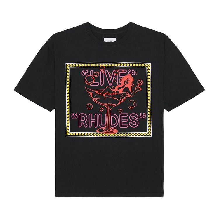 

Футболка Rhude Live Rhudes Tee, Vintage Black