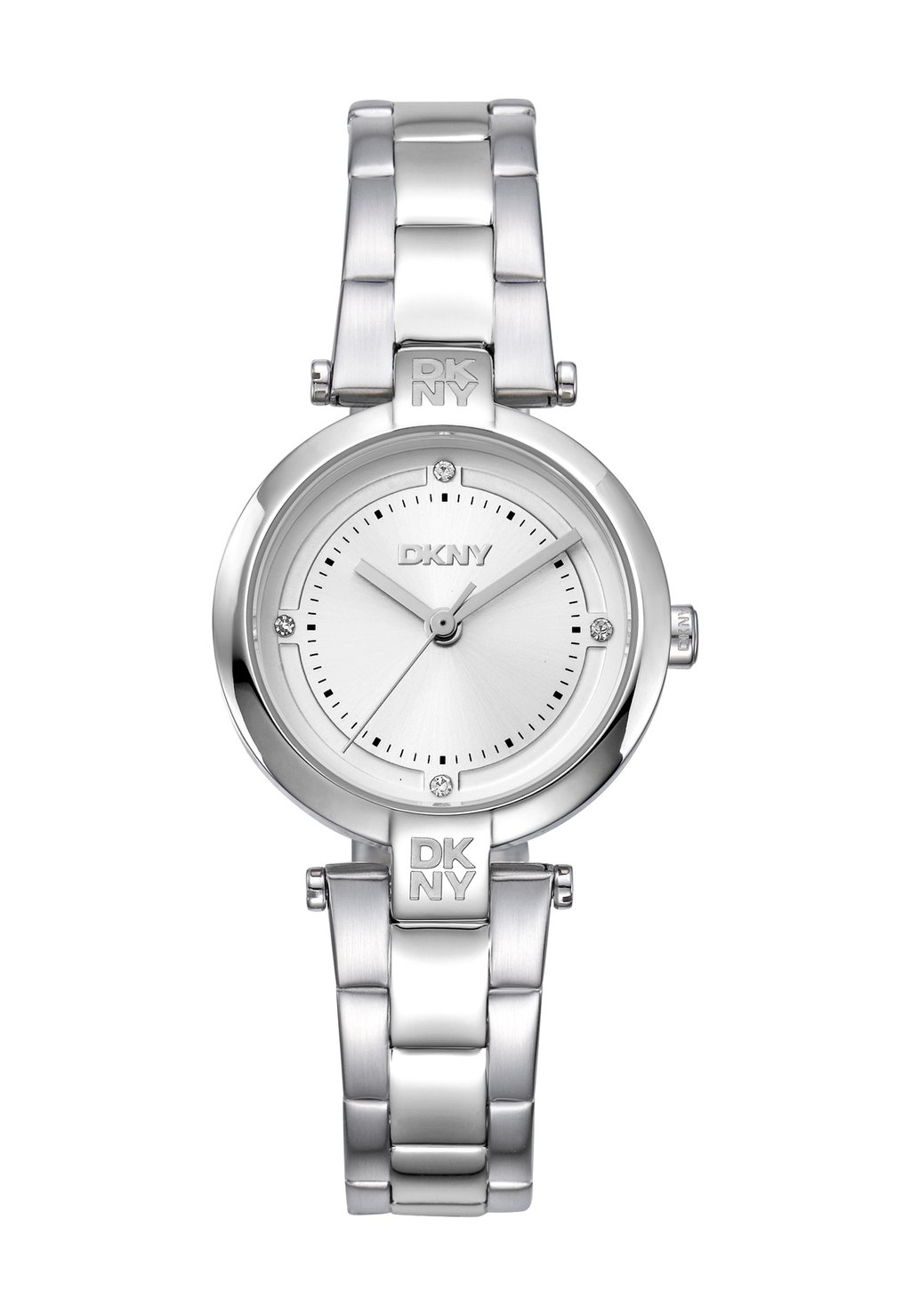 

Часы QUARZUHR ESSENTIAL DKNY, серебряный