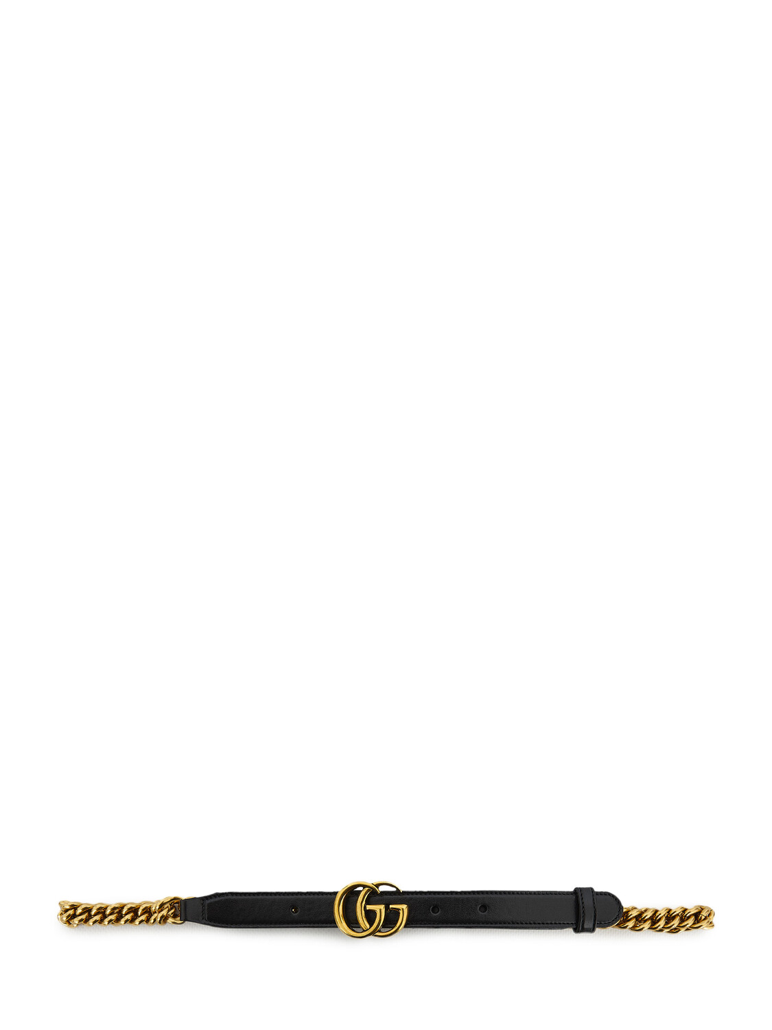 

Ремень Gucci GG Marmont thin, золотой