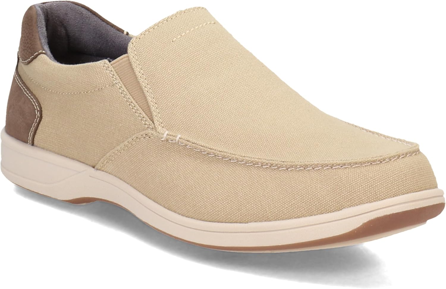 

Мужские мокасины Florsheim, Lakeside из холщовой ткани, Sand