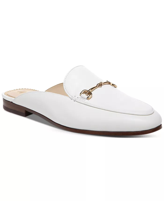 Женские кожаные повседневные мюли Tailored Sam Edelman, белый