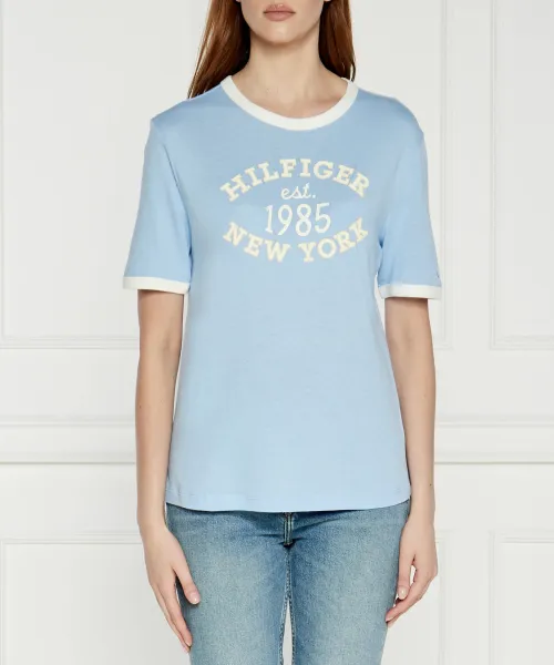

Футболка «Varsity Ringer» Regular fit Tommy Hilfiger, синий