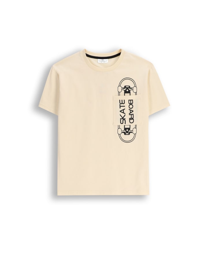 

Футболка Coccodrillo, экрю