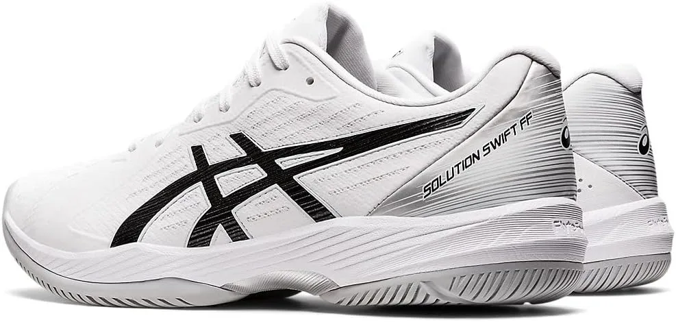Мужские кроссовки ASICS Solution Swift FF, белый/черный — фото 3