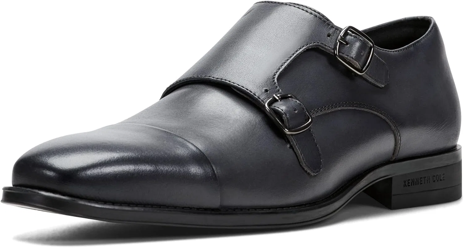 Туфли Kenneth Cole New York Herren Charles Slipper, Dark Grey Leather