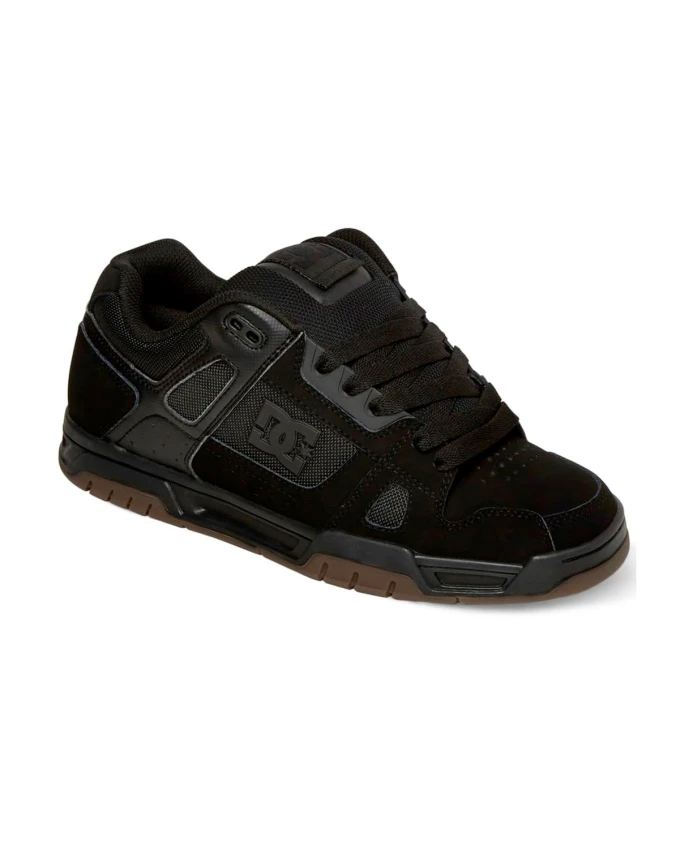Черные кроссовки, городской стиль, узор "капельки" Dc Shoes, черный — фото 3