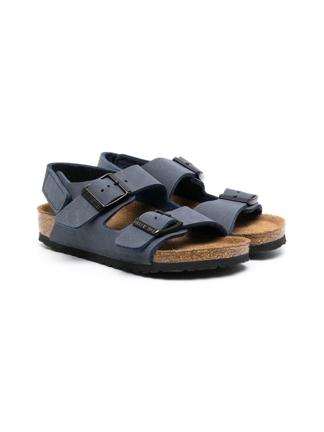 

Birkenstock Kids сандалии Milano HL с пряжками, синий