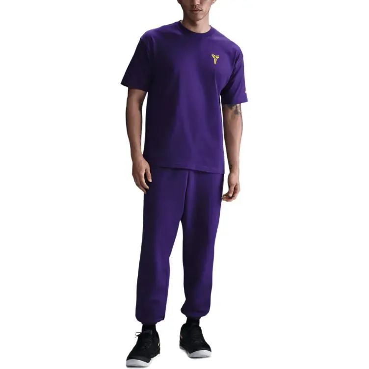 Футболка баскетбольная мужская Dri FIT Nike, фиолетовый — фото 4