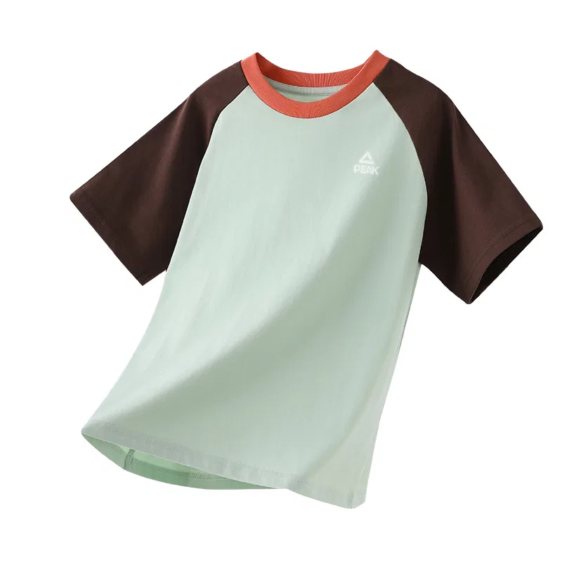 Футболка детская раглан PEAK Light Green