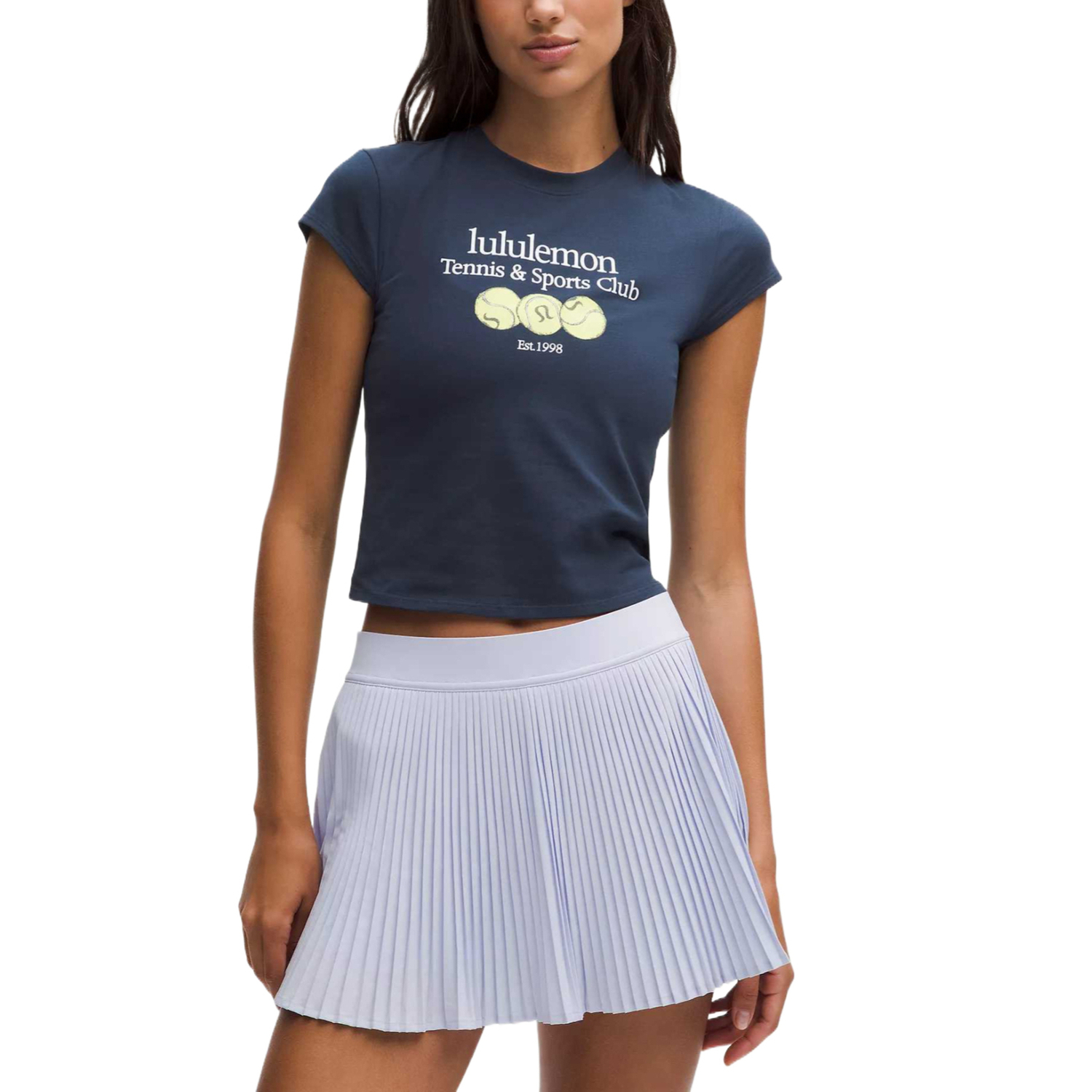 

Обычная футболка женская Lululemon, синий