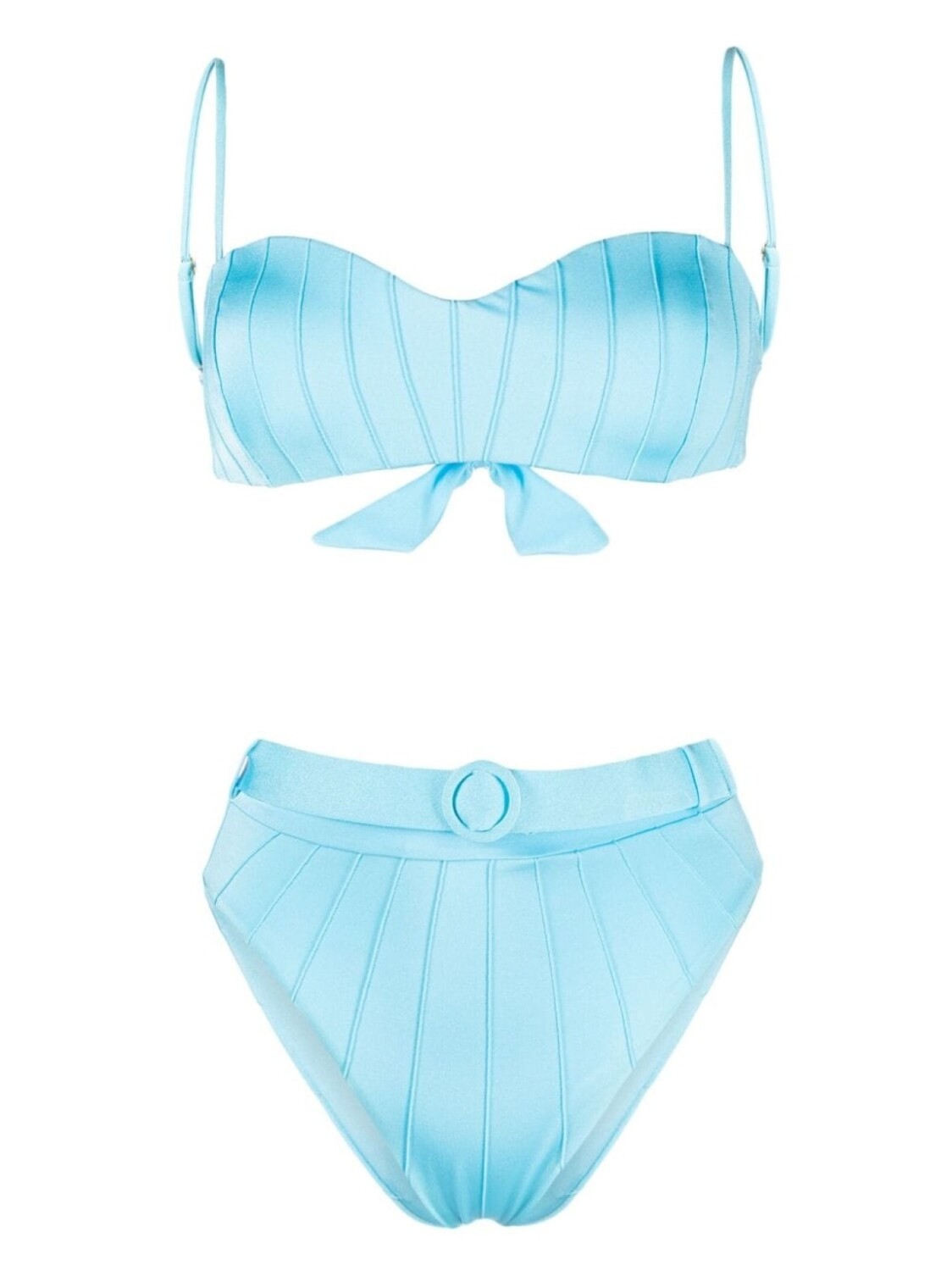 

Noire Swimwear бикини с завышенной талией, синий