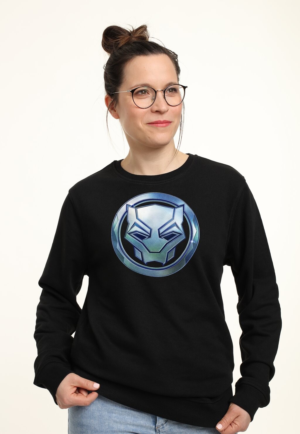 

Толстовка MARVEL BLACK PANTHER: WAKANDA FOREVER BLACK PANTHER SIGIL METAL Marvel, черный