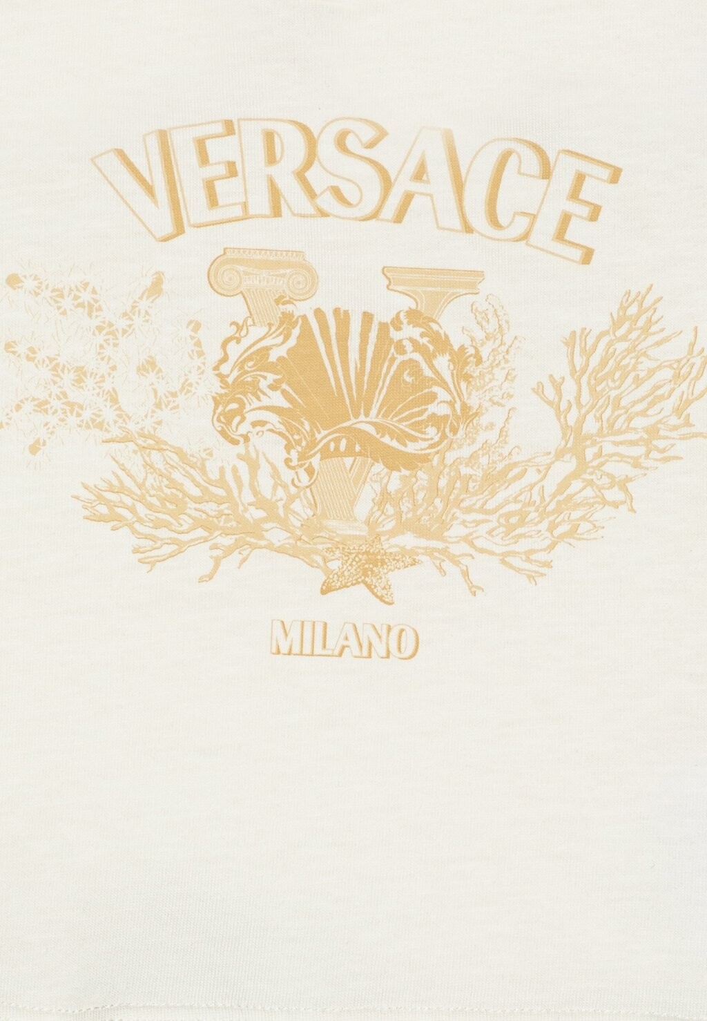 

Футболка с принтом LOGO TRESOR UNISEX Versace, белый