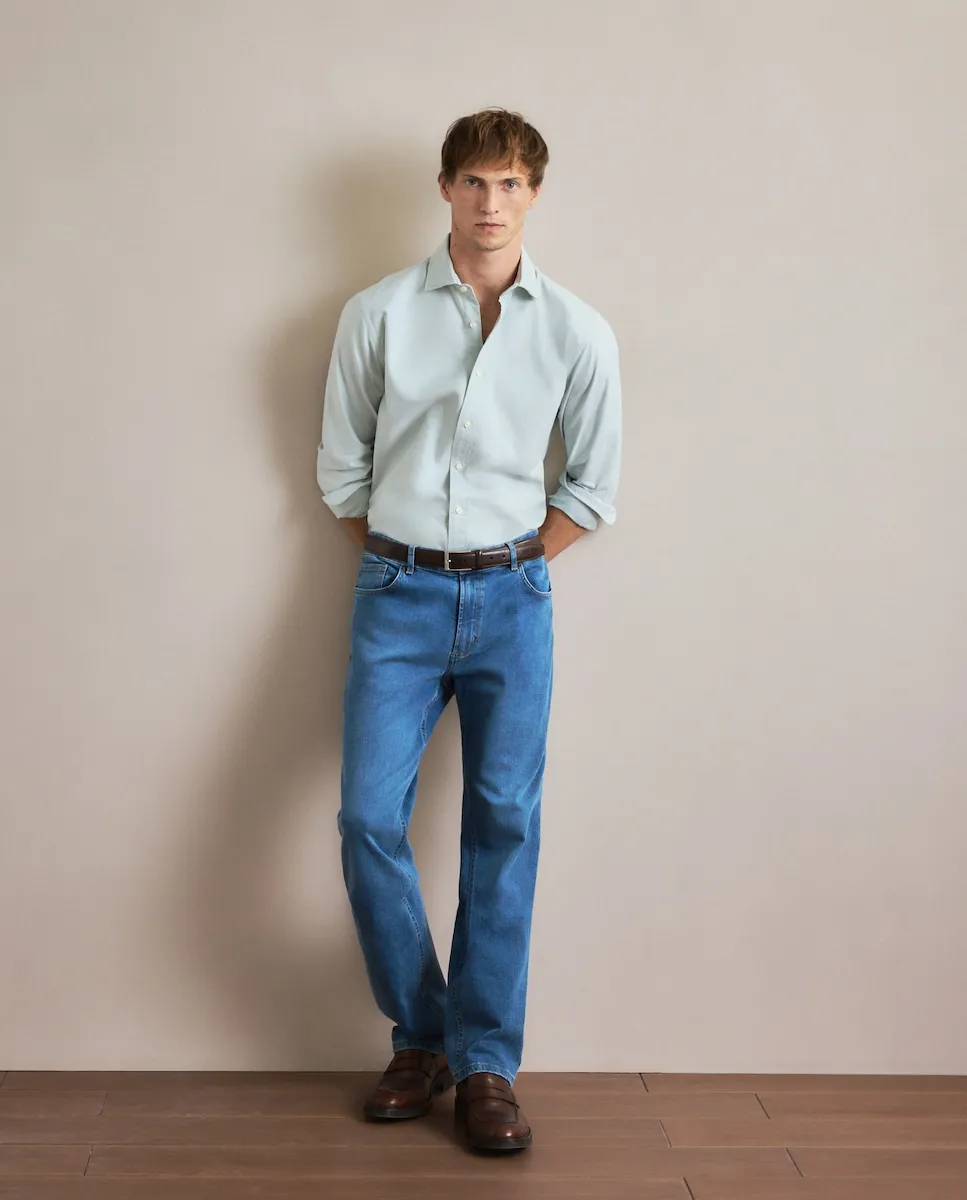 

Мужская спортивная рубашка с длинным рукавом Emidio Tucci, зеленый