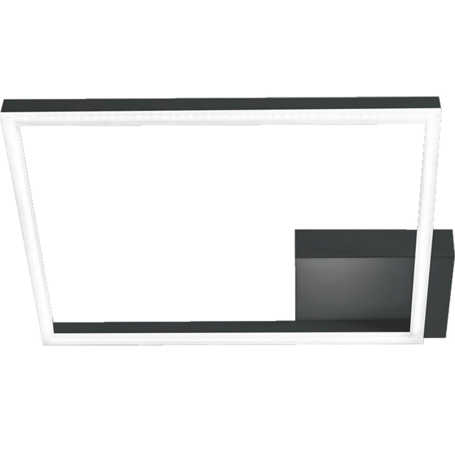 

Светодиодная настенная лампа Fabas Luce, 45x45x6,5 см, антрацит