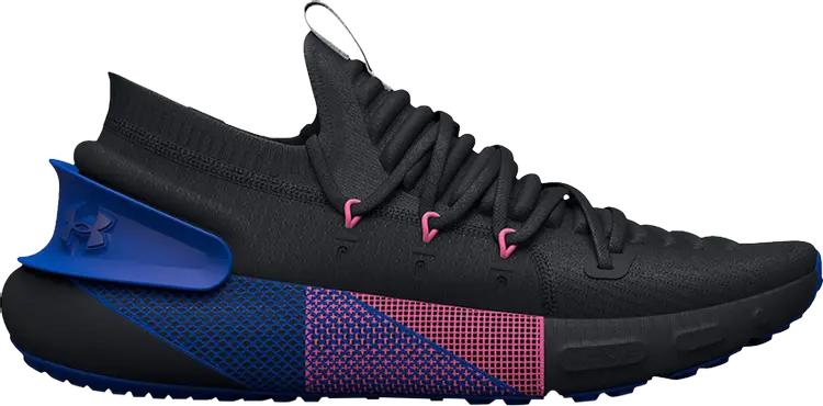 

Кроссовки Under Armour HOVR Phantom 3 Black Blue Pink, черный