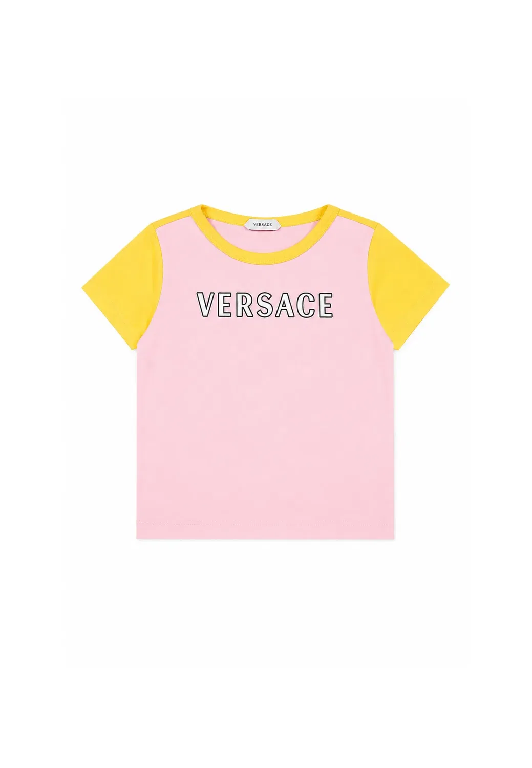 Футболка - футболка с принтом Versace, Pink