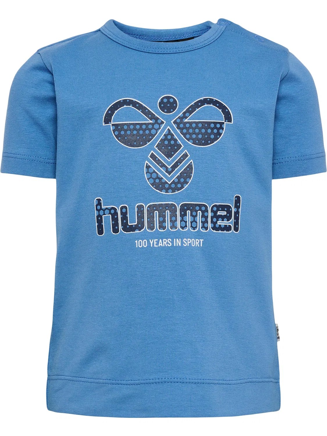 Детская футболка с принтом Hmlazur Lifestyle Hummel, Blau