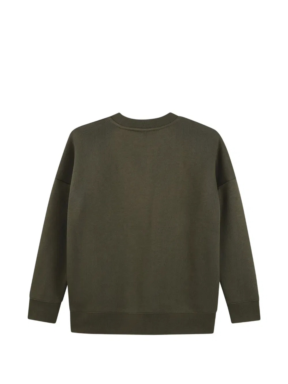 Свитшот с нашивкой-логотипом BOSS Kidswear, цвет Olive Green — фото 2