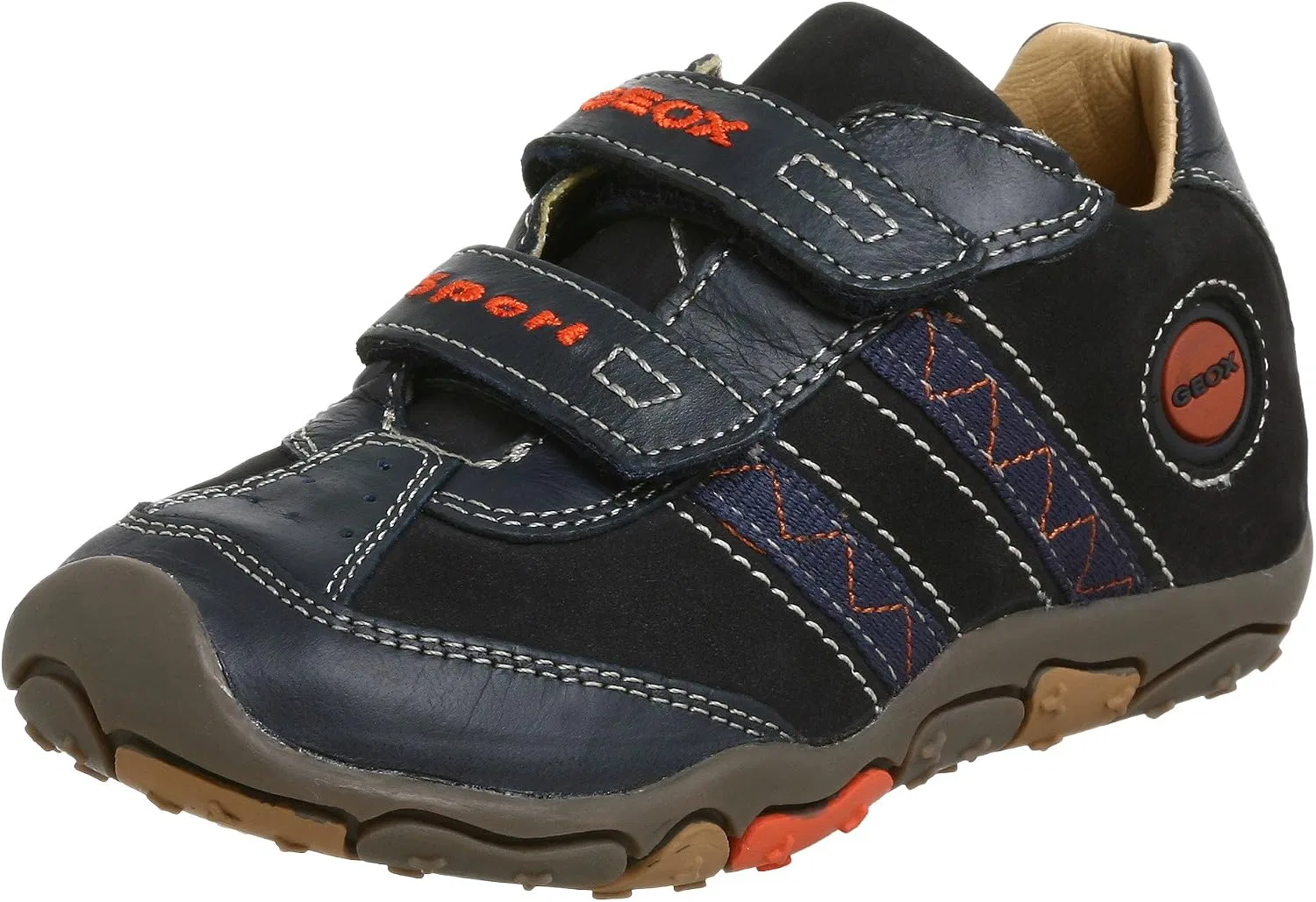 Детские кроссовки для мальчиков Rive Geox, Navy/Orange