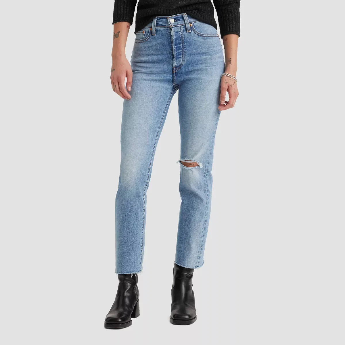 Женские джинсы с завышенной талией Levi's, Night Sight Medium