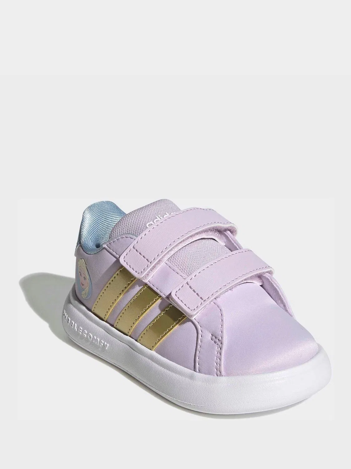 Кроссовки детские Grand Court 3.0 Disney Frozen adidas, фиолетовый — фото 3