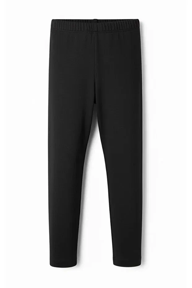 Детские леггинсы для девочек с начесом 3-шт Colorinas, Black-Grey-Navy Blue — фото 2