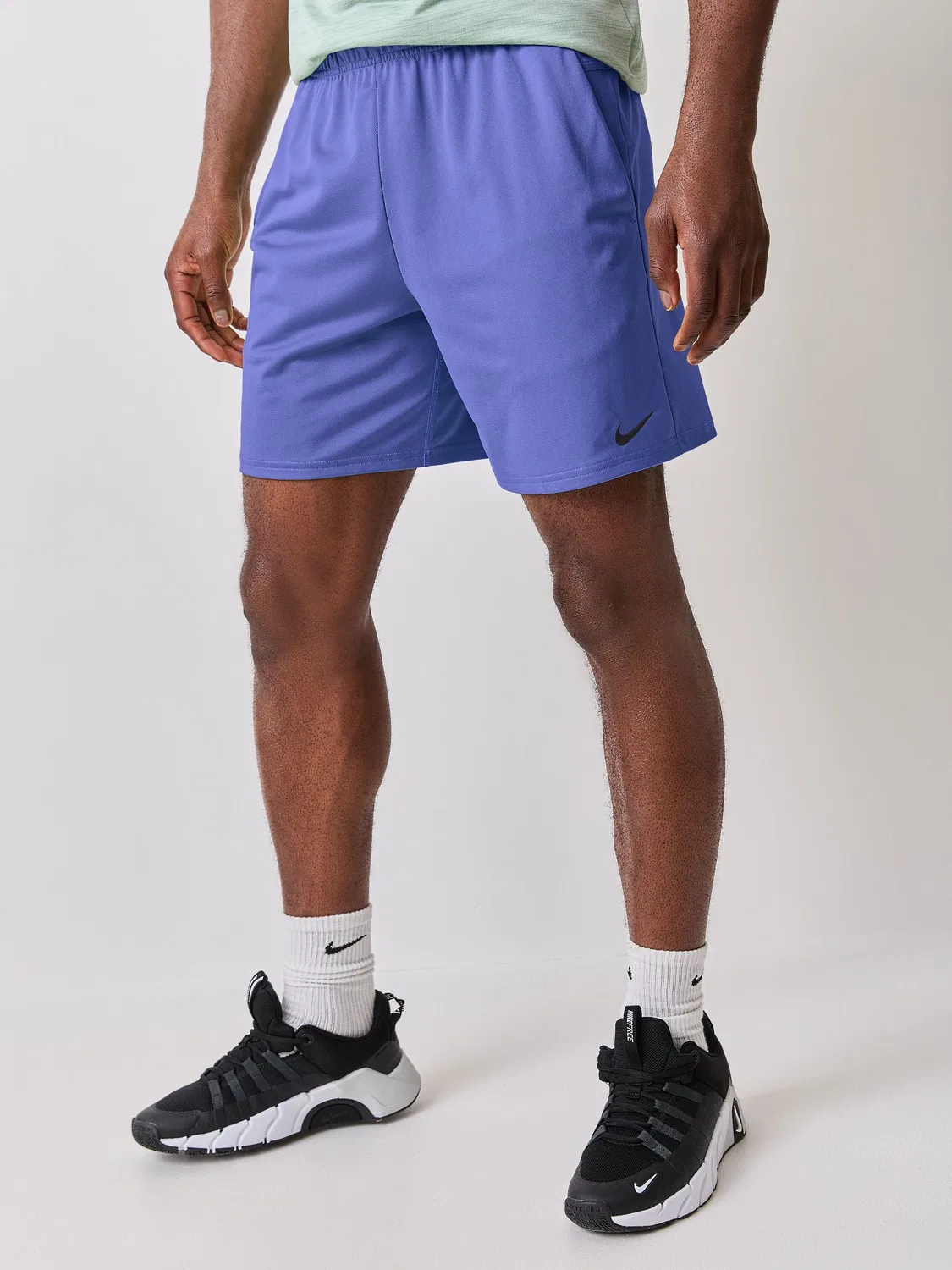 Шорты тренировочные Dri-FIT Flex Totality Nike, персидский фиолетово-синий