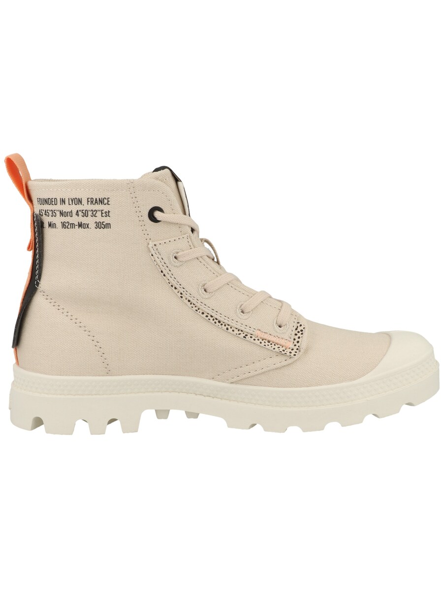 Ботильоны на шнуровке Palladium Pampa, Ivory — фото 4