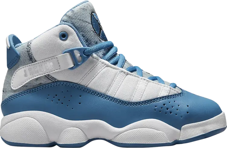 

Кроссовки Jordan 6 Rings PS White Dutch Blue, белый, Белый;синий, Кроссовки Jordan 6 Rings PS White Dutch Blue, белый