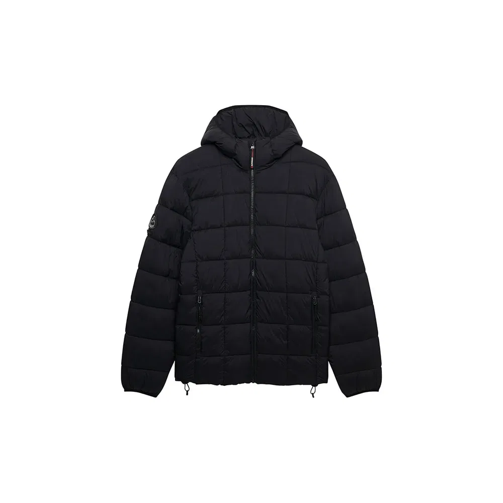 Куртка Box Quilt Fuji Lite Superdry, черный — фото 3