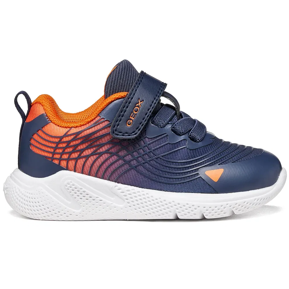 Детские кроссовки для мальчиков из текстиля Sprintye Geox, Blue