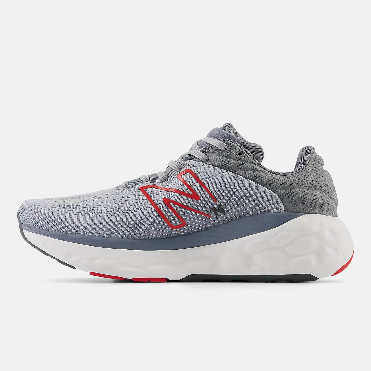 Кроссовки для бега New Balance Fresh Foam X 840 V1, серый/красный/белый — фото 2