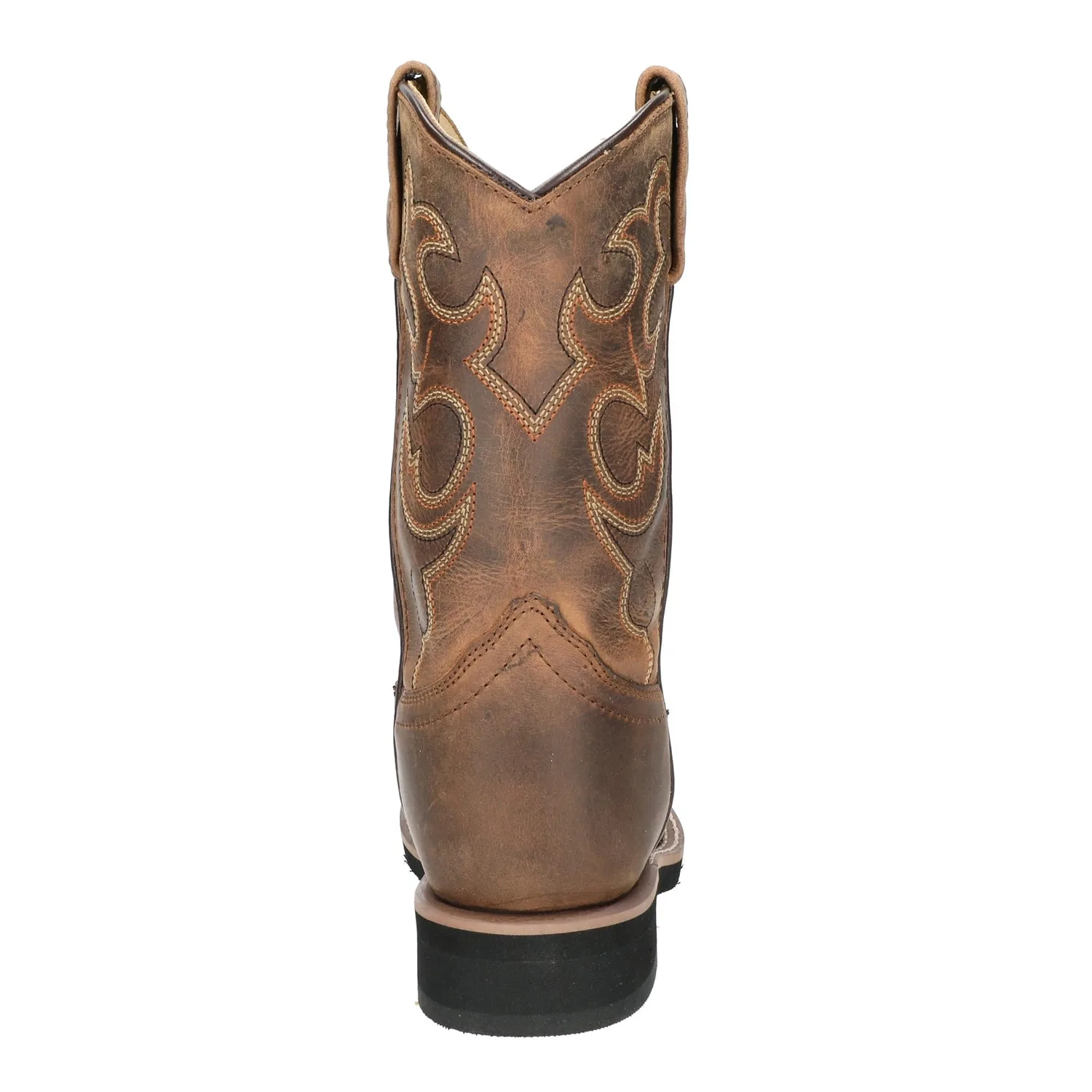 Детские ковбойские сапоги для мальчиков из натуральной кожи Smoky Mountain Boots, Dark Crazy Horse — фото 3